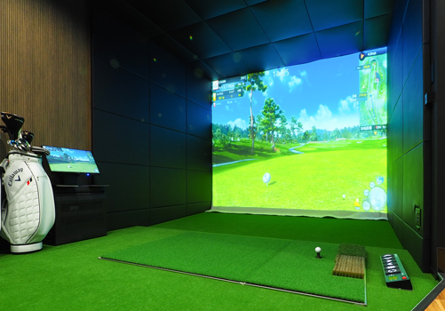 最新のシミュレーションゴルフ